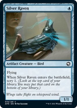 Silver Raven (74) [AFR] - MTG Single