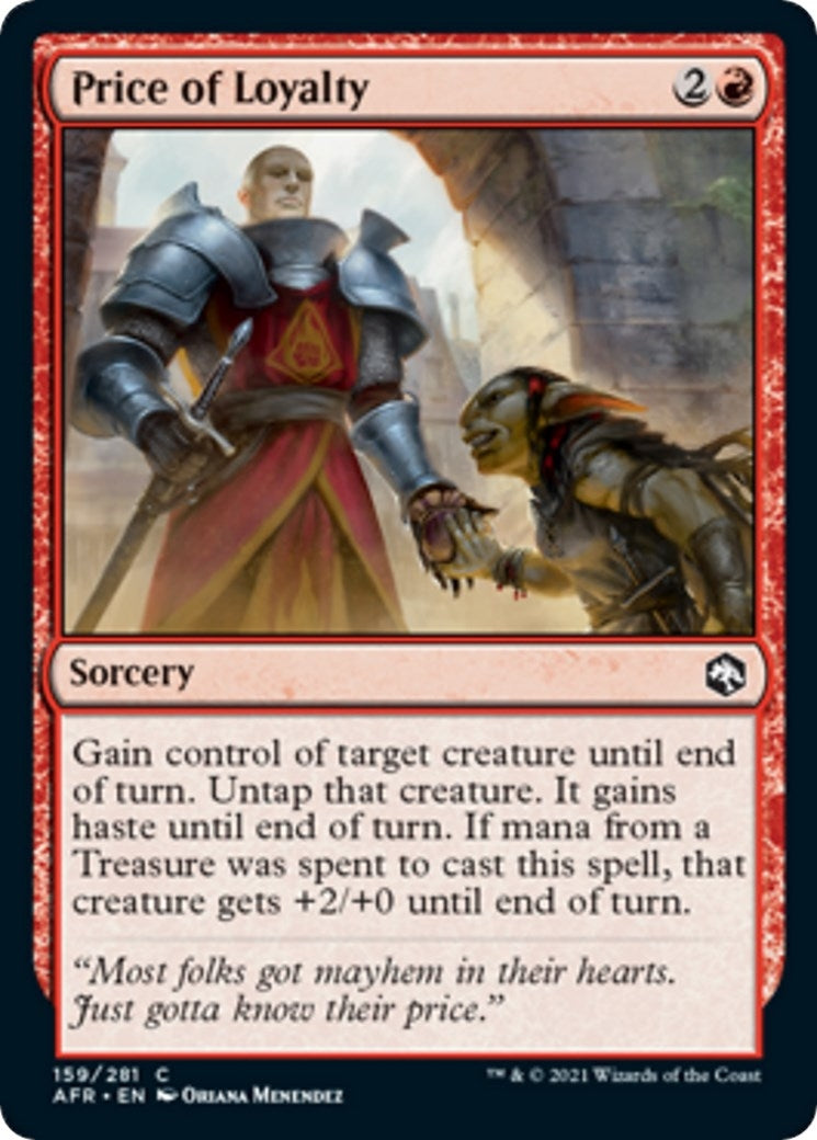 Price of Loyalty (159) [AFR] - MTG Single