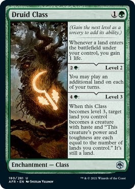 Druid Class (180) [AFR] - MTG Single
