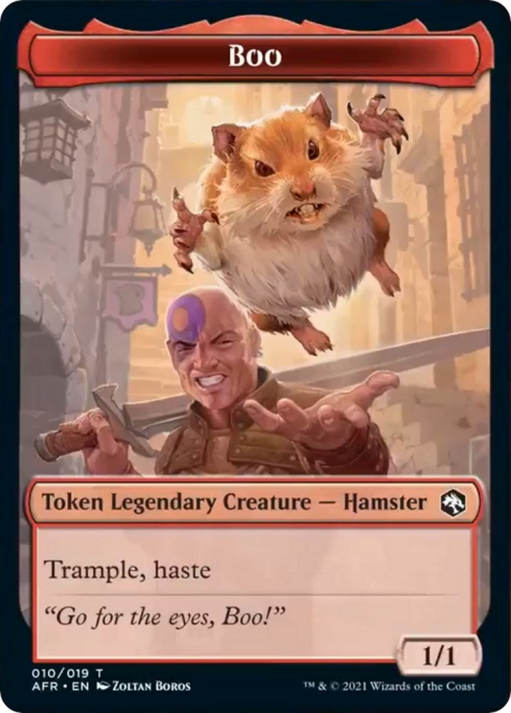 Boo Token (0) [AFR] - MTG Single