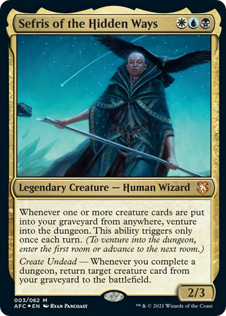 Sefris of the Hidden Ways (3) [AFC] - MTG Single