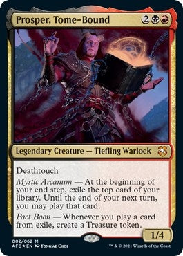Prosper Tome-Bound (2) [AFC] - MTG Single