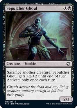 Sepulcher Ghoul (118) [AFR] - MTG Single
