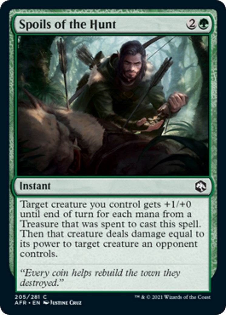 Spoils of the Hunt (205) [AFR] - MTG Single