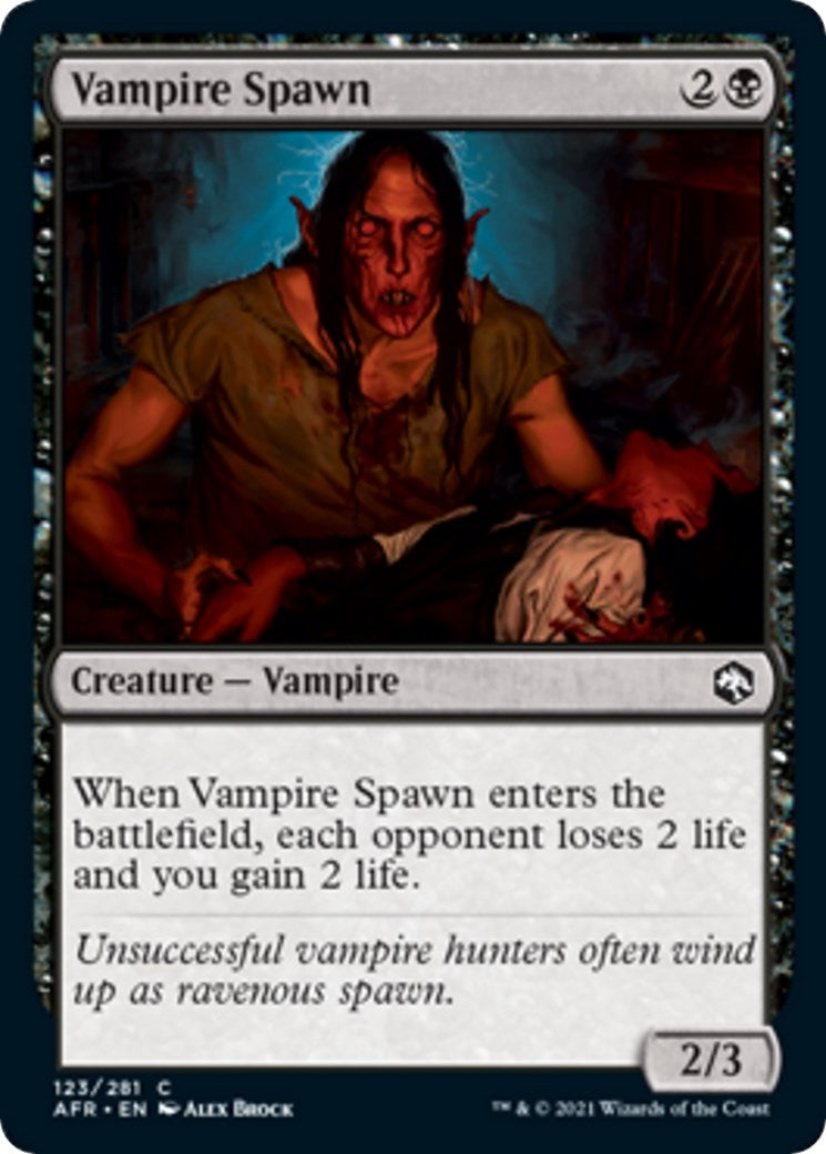 Vampire Spawn (123) [AFR] - MTG Single