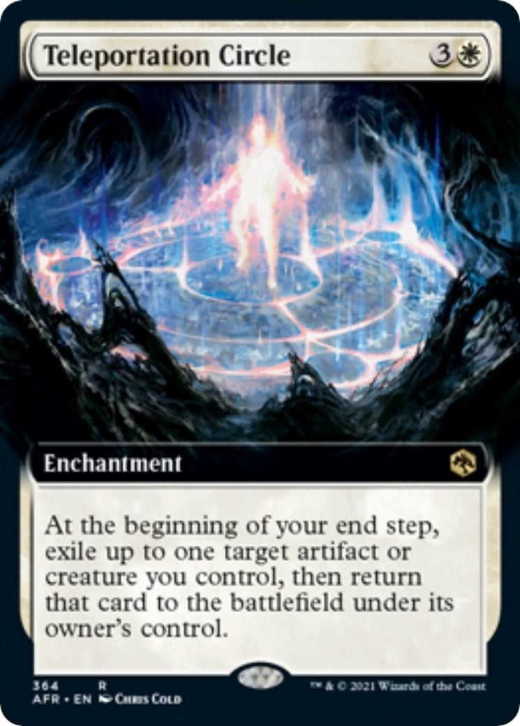 Teleportation Circle (Extended Art) (364) [AFR] - MTG Single