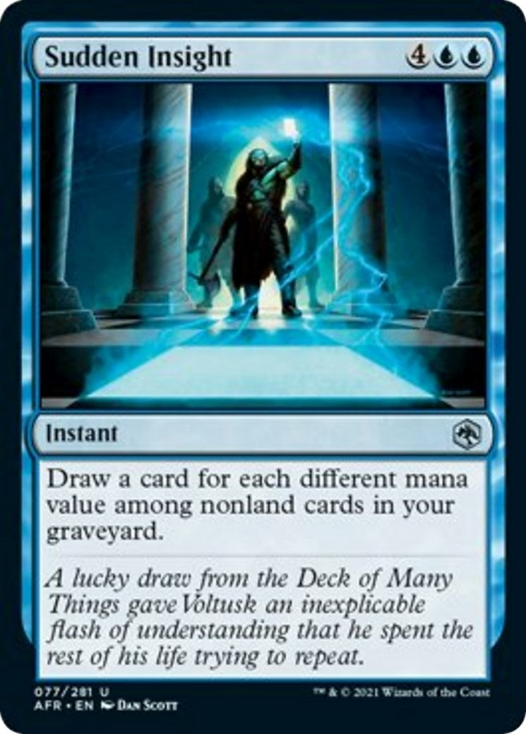 Sudden Insight (77) [AFR] - MTG Single