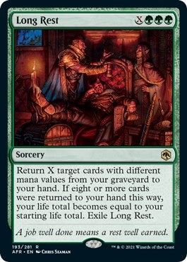 Long Rest (193) [AFR] - MTG Single