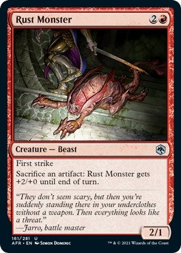 Rust Monster (161) [AFR] - MTG Single