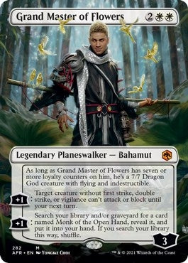 Grand Master of Flowers (Borderless) (282) [AFR] - MTG Single
