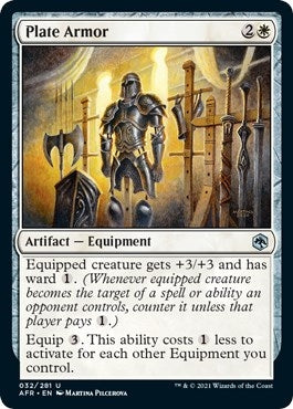 Plate Armor (32) [AFR] - MTG Single