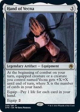 Hand of Vecna (246) [AFR] - MTG Single