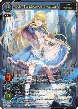 Alice Wonderland’s Champion (2021) [GB02] - Gate Ruler Single