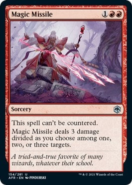 Magic Missile (154) [AFR] - MTG Single