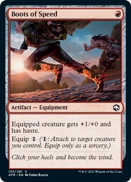 Boots of Speed (133) [AFR] - MTG Single