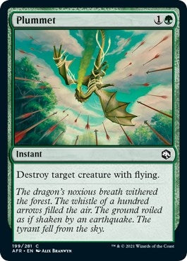 Plummet (199) [AFR] - MTG Single