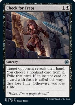 Check for Traps (92) [AFR] - MTG Single