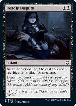 Deadly Dispute (94) [AFR] - MTG Single