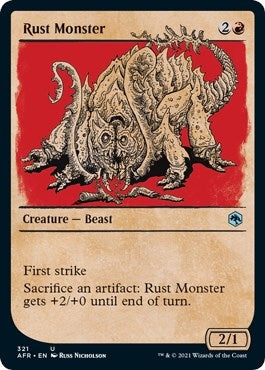 Rust Monster (Showcase) (321) [AFR] - MTG Single