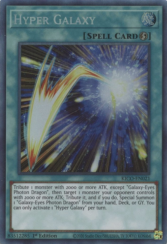 Hyper Galaxy (CR) (21) (KICO) - YuGiOh Single