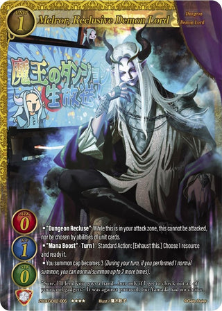 Melror Reclusive Demon Lord (2021) [GB02] - Gate Ruler Single