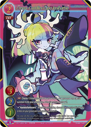 Creepy Cuddlies Capo Jenibarbie (2021) [GB02] - Gate Ruler Single