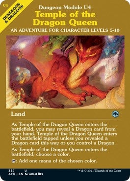Temple of the Dragon Queen (Dungeon Module) (357) [AFR] - MTG Single