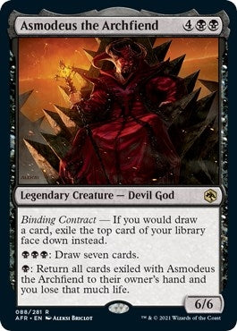 Asmodeus the Archfiend (88) [AFR] - MTG Single