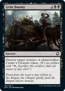 Grim Bounty (106) [AFR] - MTG Single