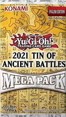 2021 Tin of Ancient Battles Mega Pack (MP21) - YuGiOh Sealed