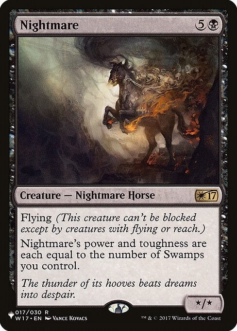 Nightmare (17) [LIST] - MTG Single