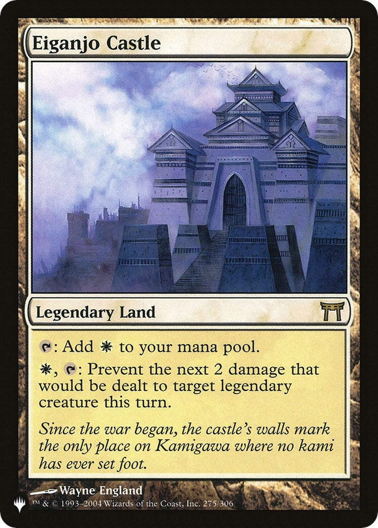 Eiganjo Castle (275) [LIST] - MTG Single