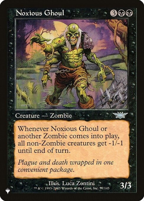 Noxious Ghoul (77) [LIST] - MTG Single