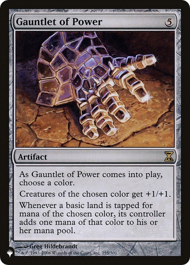Gauntlet of Power (255) [LIST] - MTG Single