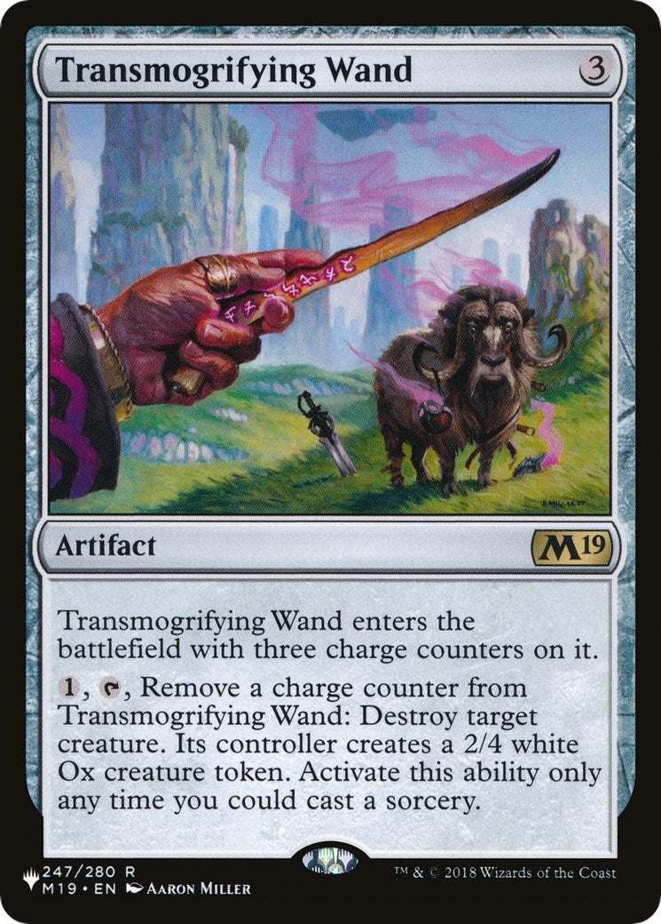 Transmogrifying Wand (247) [LIST] - MTG Single