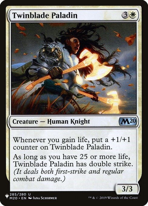 Twinblade Paladin (285) [LIST] - MTG Single