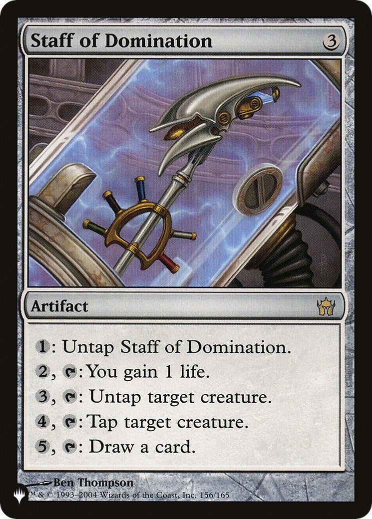Staff of Domination (156) [LIST] - MTG Single