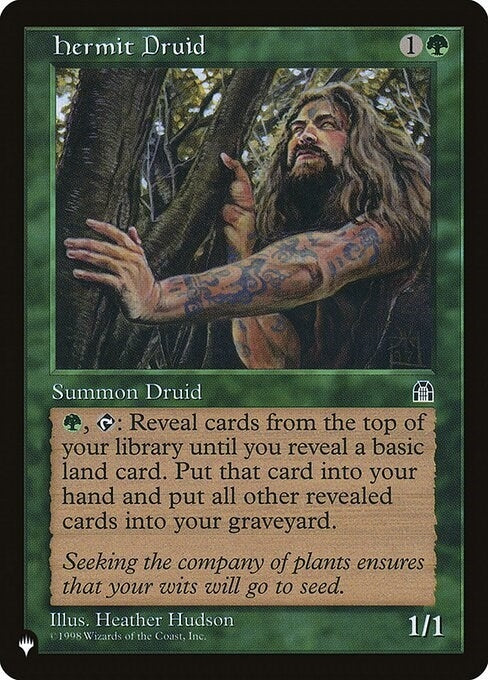 Hermit Druid [LIST] - MTG Single