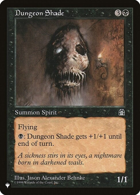 Dungeon Shade (58) [LIST] - MTG Single