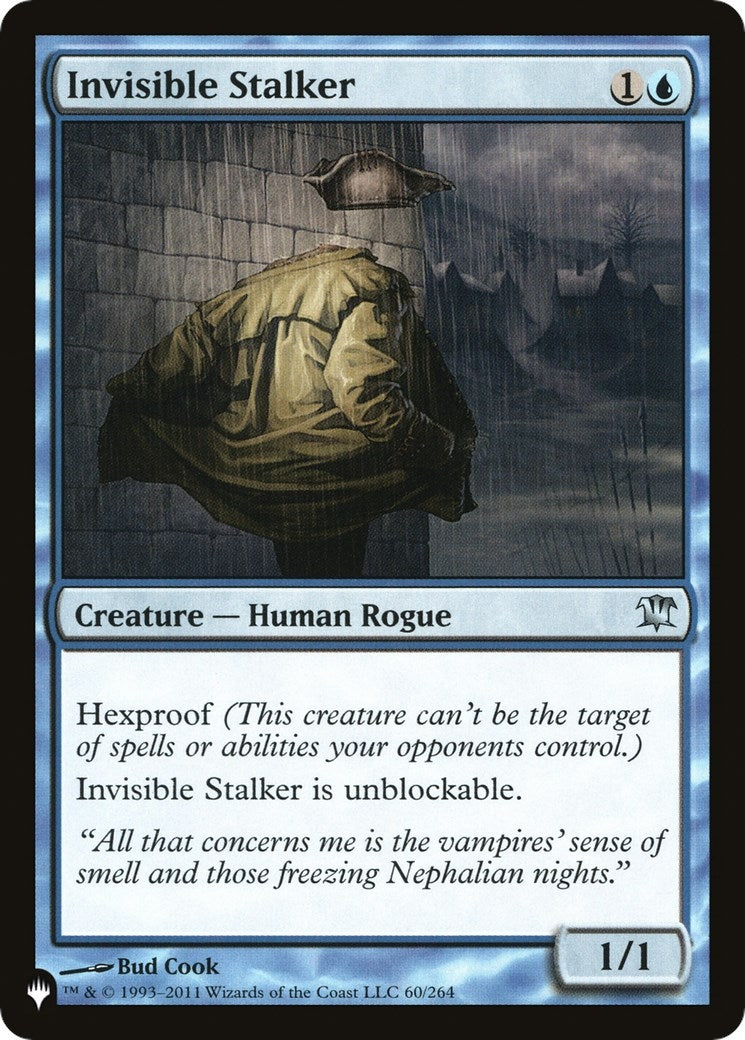 Invisible Stalker (60) [LIST] - MTG Single