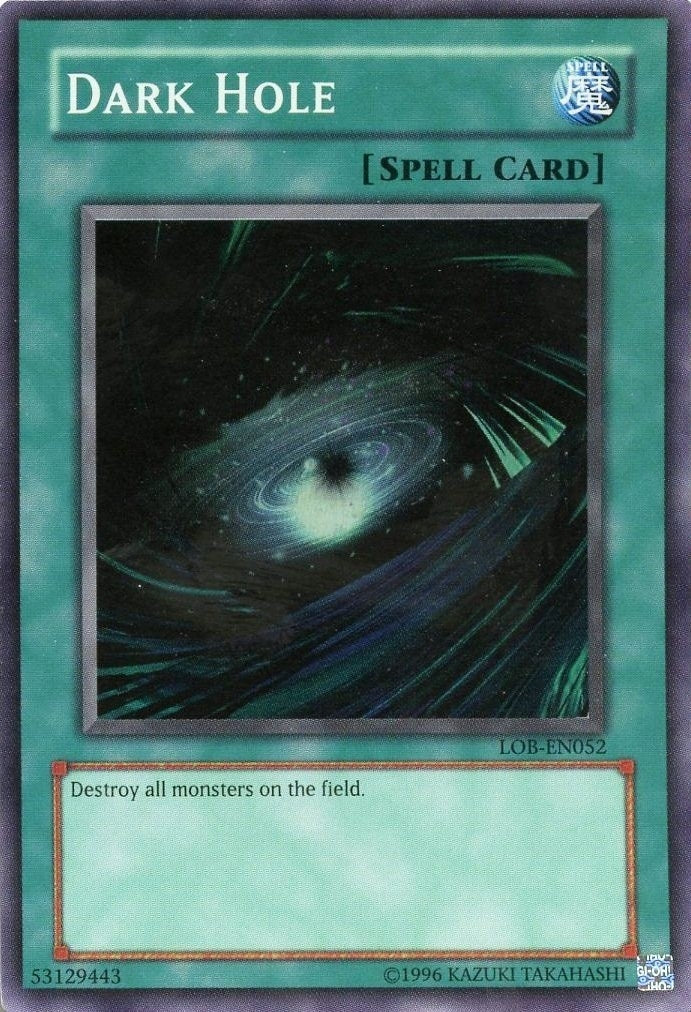 Dark Hole (52) (LOB-EN) - YuGiOh Single