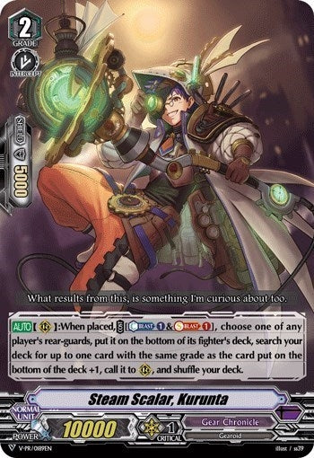 Steam Scalar Kurunta (189) [VPR] - Cardfight Vanguard Single
