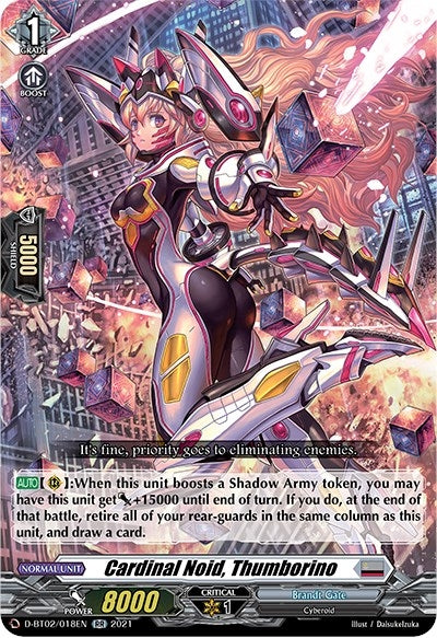 Cardinal Noid Thumborino (2018) [D-BT02] - Cardfight Vanguard Single