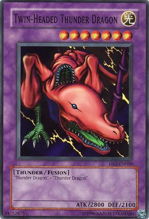 Twin-Headed Thunder Dragon (2069) - YuGiOh Single