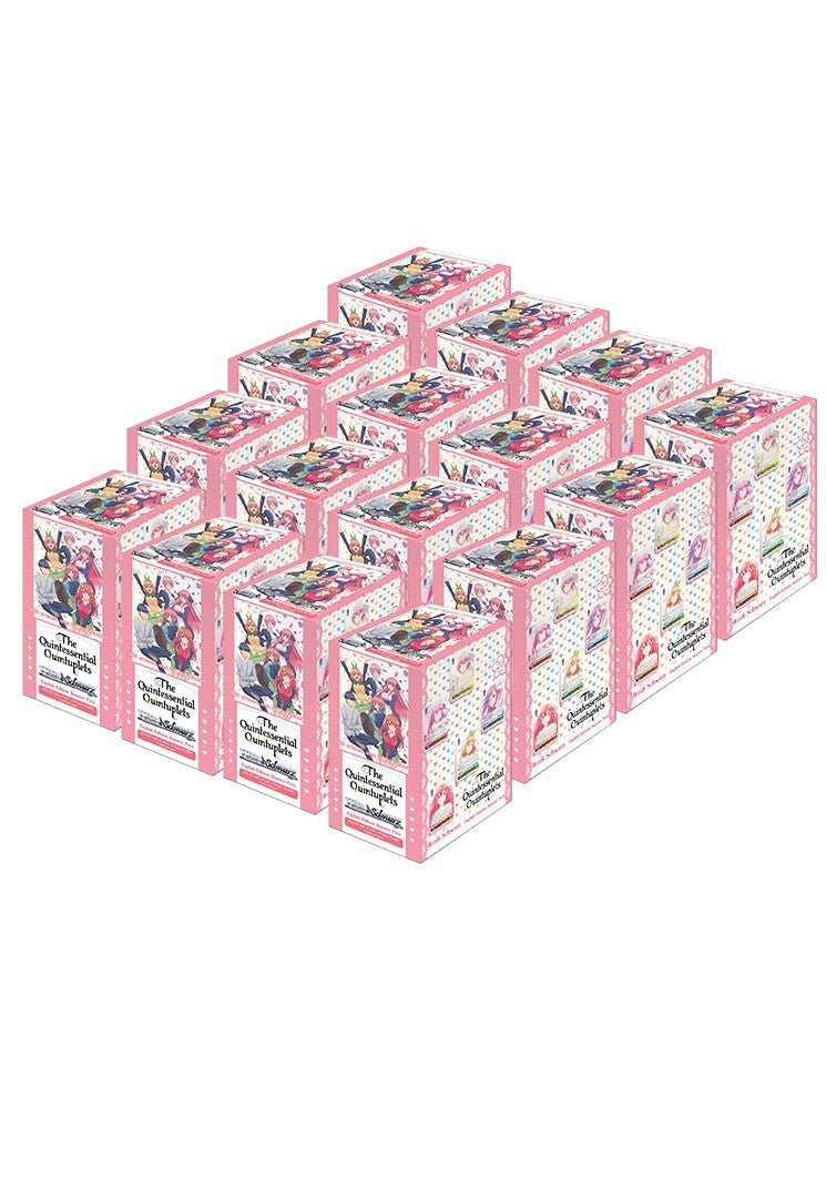 The Quintessential Quintuplets Booster Box Case [5HY/W83] - Weiss Schwarz Sealed