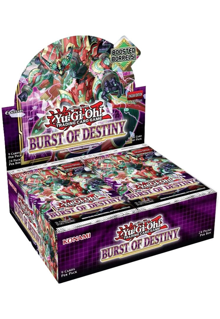 Burst of Destiny Booster Box [1st Edition] (BODE) - YuGiOh Sealed
