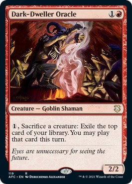 Dark-Dweller Oracle (119) [AFC] - MTG Single
