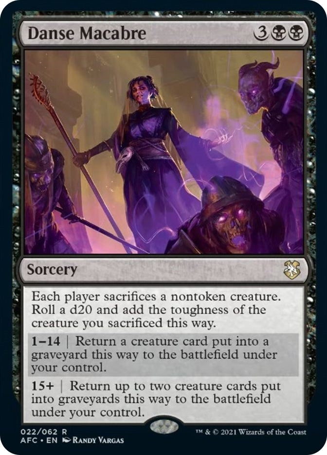 Danse Macabre (22) [AFC] - MTG Single