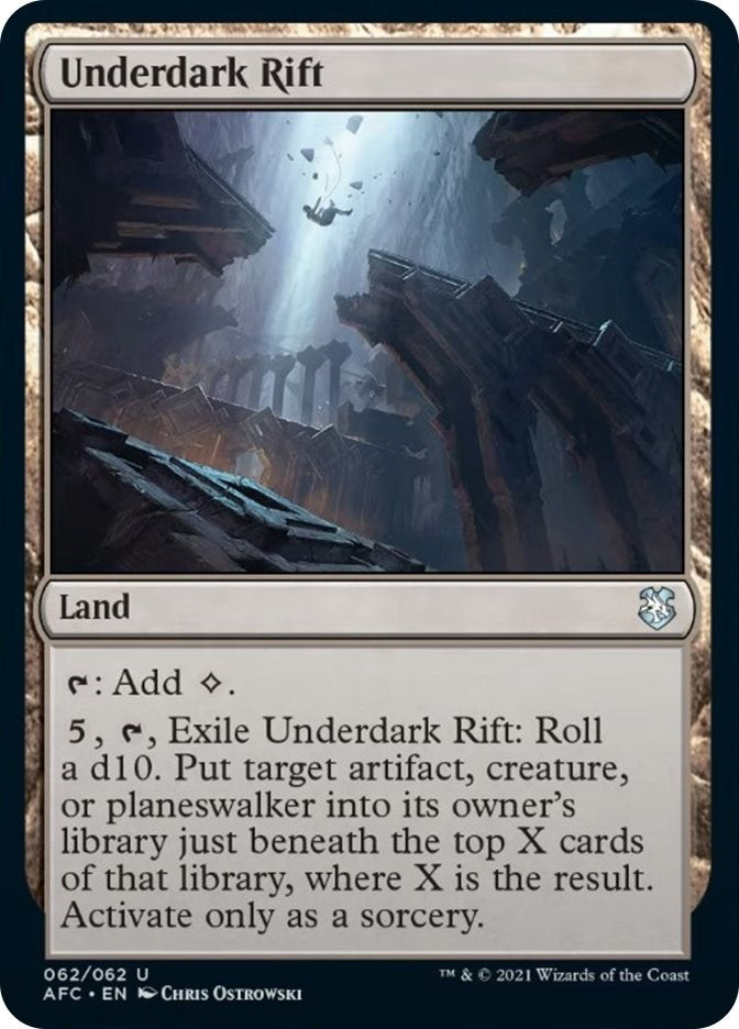 Underdark Rift (62) [AFC] - MTG Single