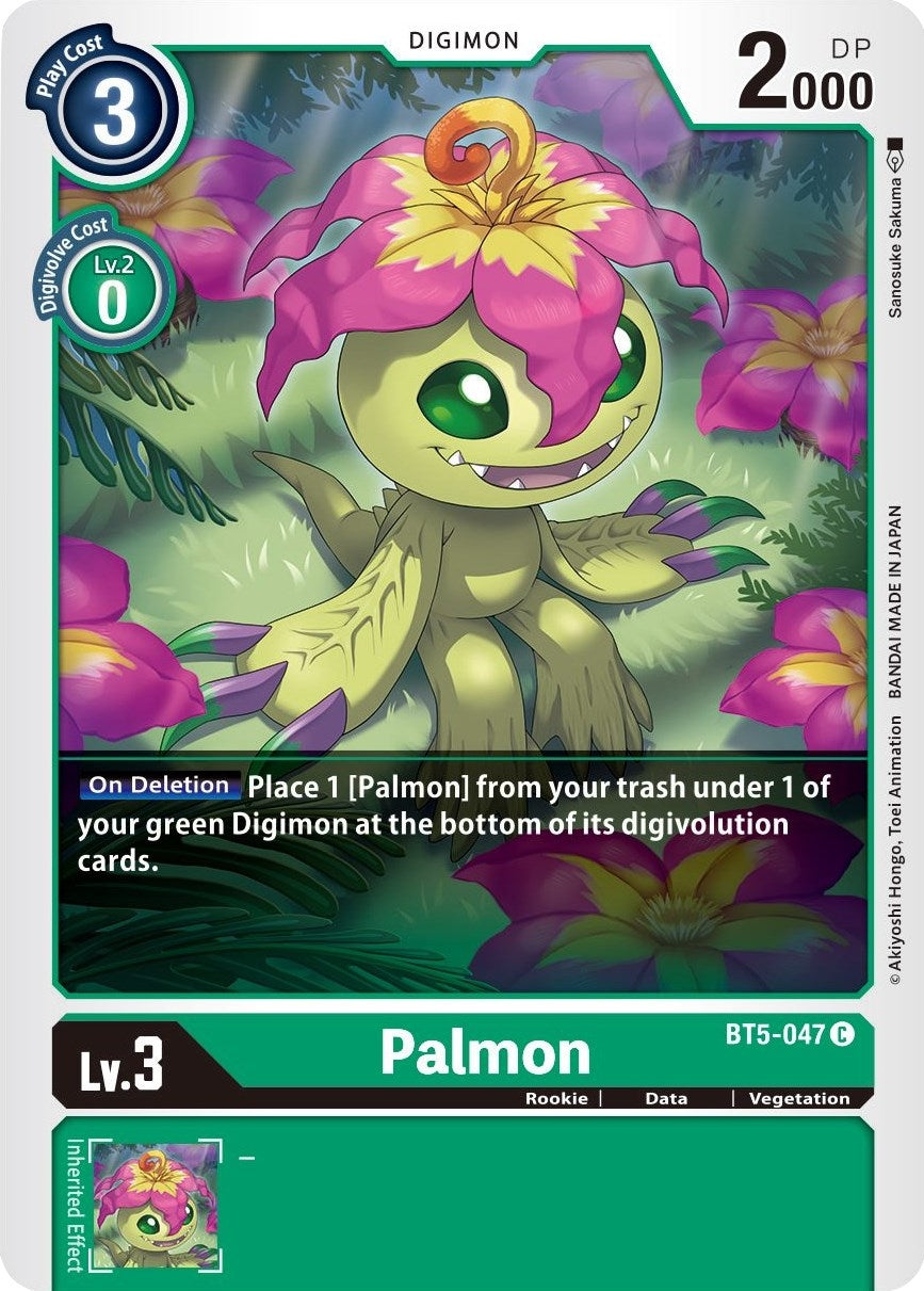 Palmon (5047) [BT05] - Digimon Card Game Single
